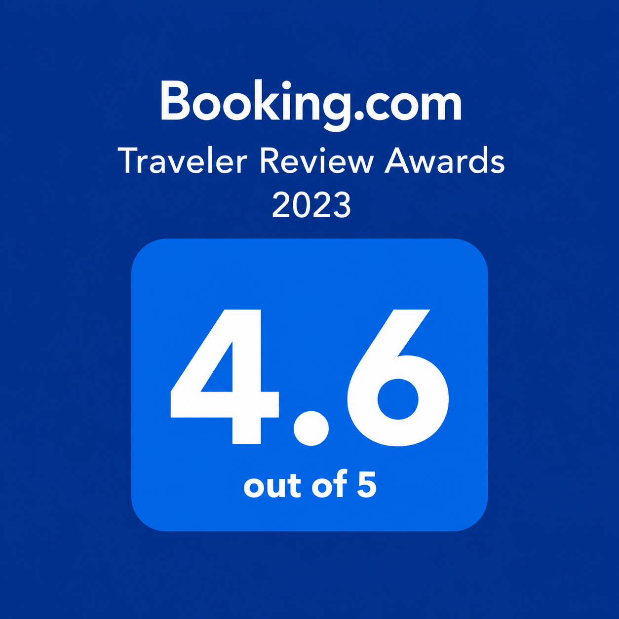 Booking.com Traveler Review Awards 2023